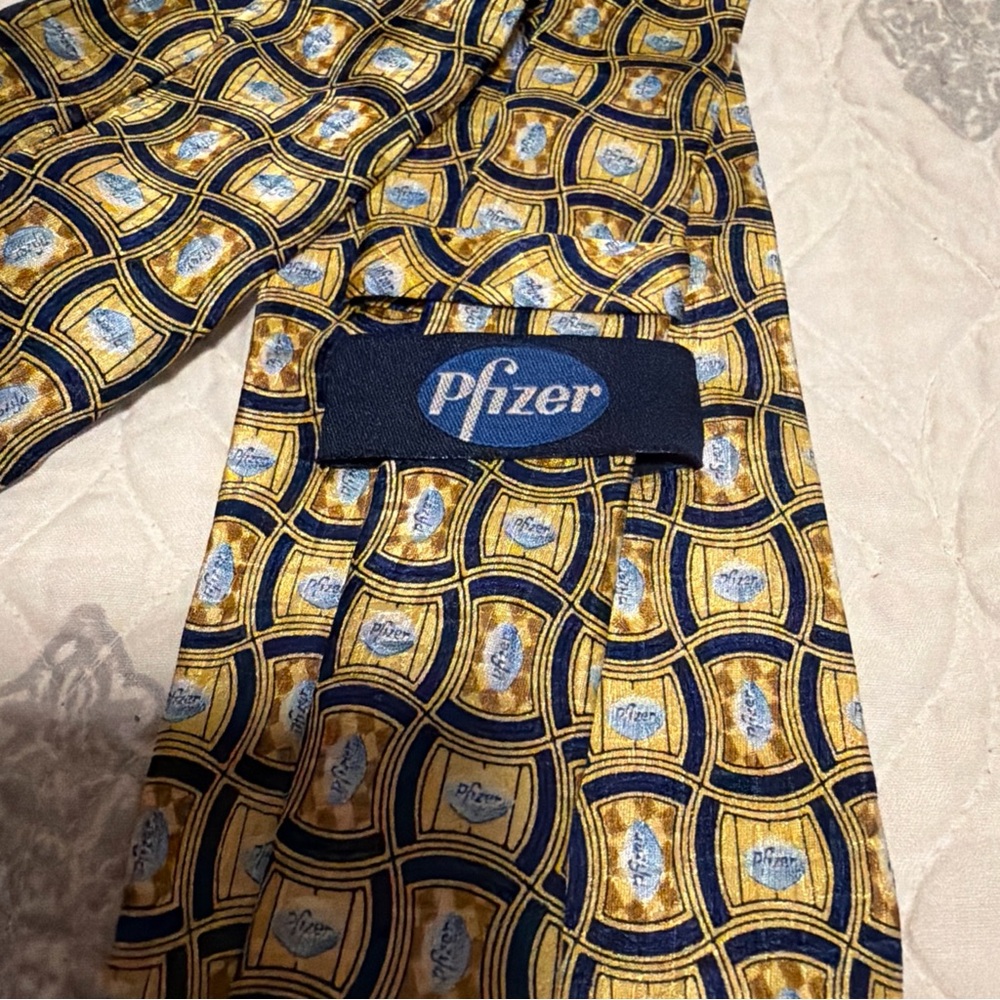 Pfizer Patterned Tie - Picture 3 of 5